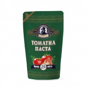 Томатна паста 25%  200 г ДОЙ-ПАК  25 шт/ящ.  ТМ "Жирнов" 